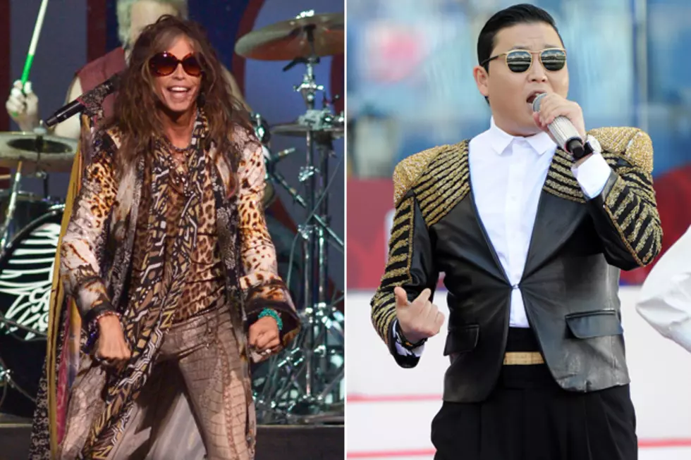 Steven Tyler Records New Song With Psy