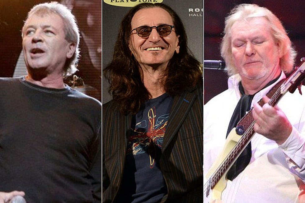Geddy Lee Supports Deep Purple and Yes Rock Hall Inductions