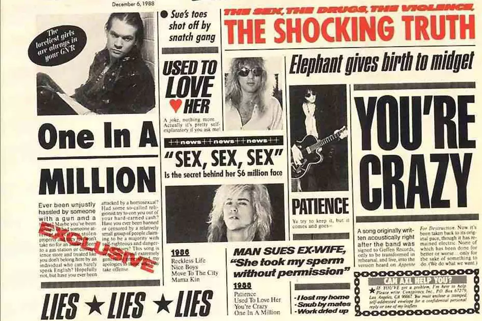 35 Years Ago: Guns N' Roses Show Off Both Sides on 'G N' R Lies'