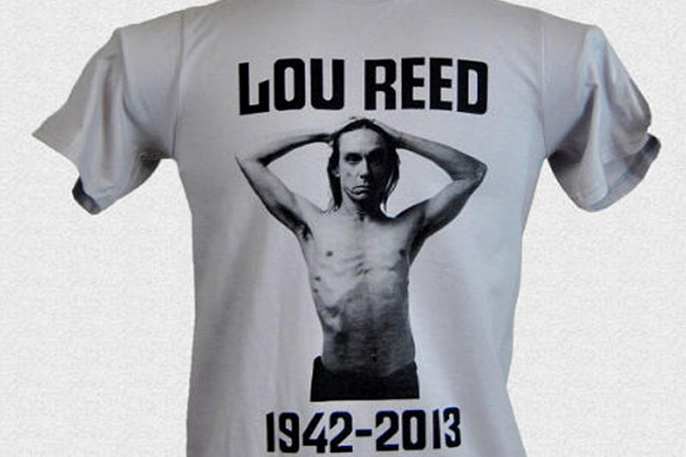 Lou Reed Tribute Shirt Intentionally Features Wrong Rock Star