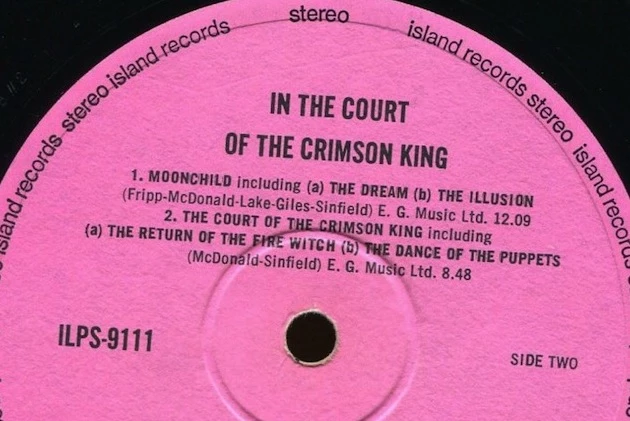 King Crimson's Debut Album Sells for Almost $900