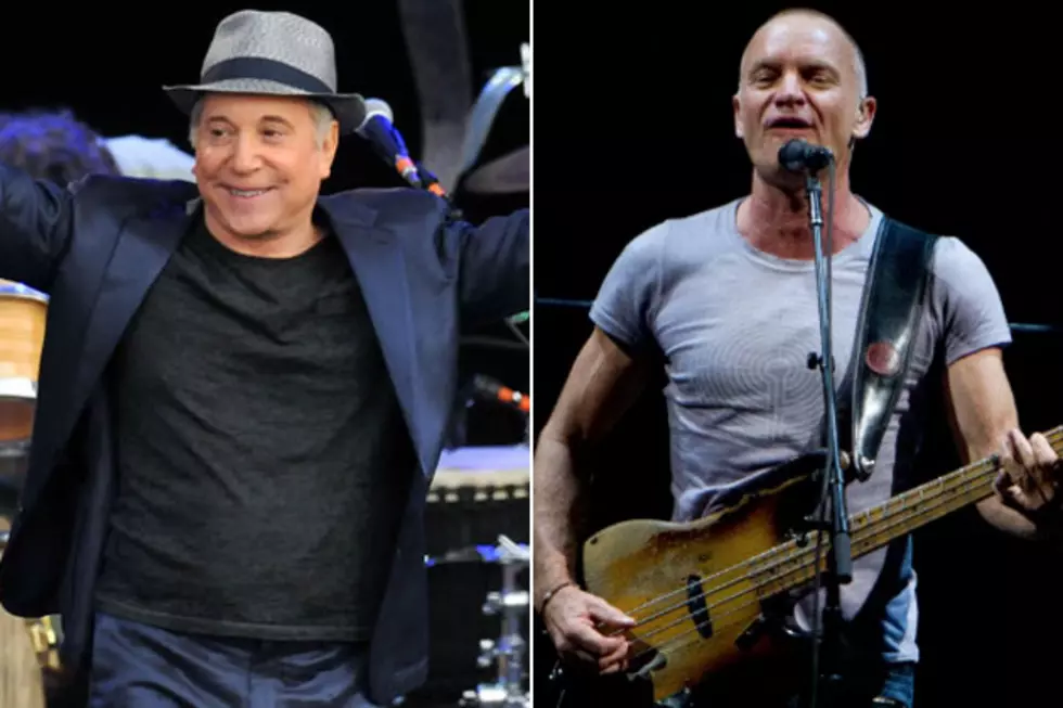 Paul Simon and Sting Will Tour Together in 2014