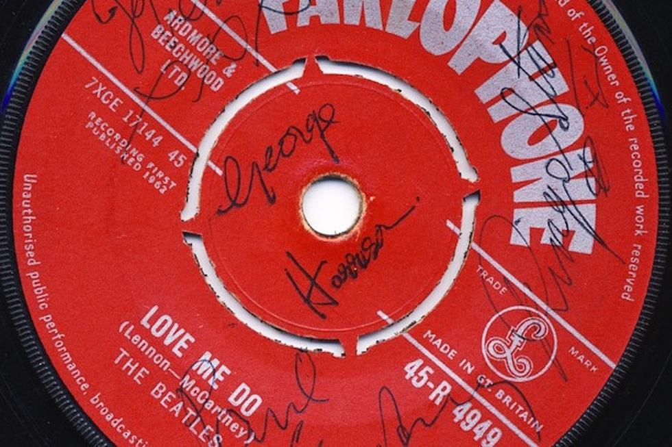 Beatles Single Signed by All Four Members Sells for More Than $13,000