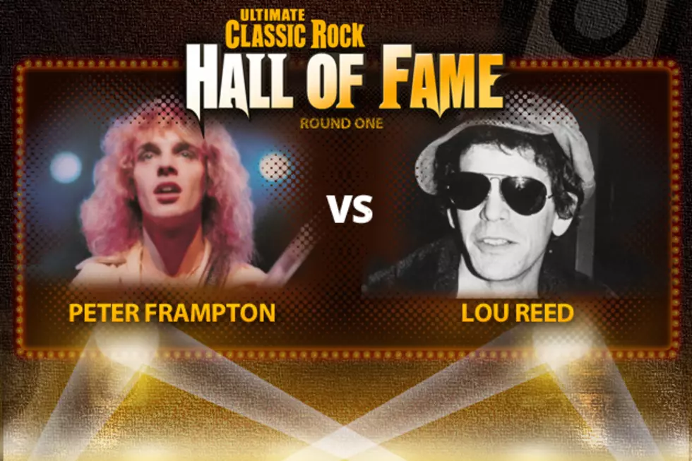 Lou Reed vs. Peter Frampton - Ultimate Classic Rock Hall of Fame, Round One