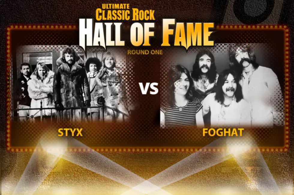 Styx Vs. Foghat &#8211; Ultimate Classic Rock Hall of Fame, Round One