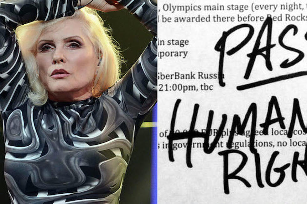 Blondie Turns Down Olympic Concert Over Gay Rights Issues in Russia