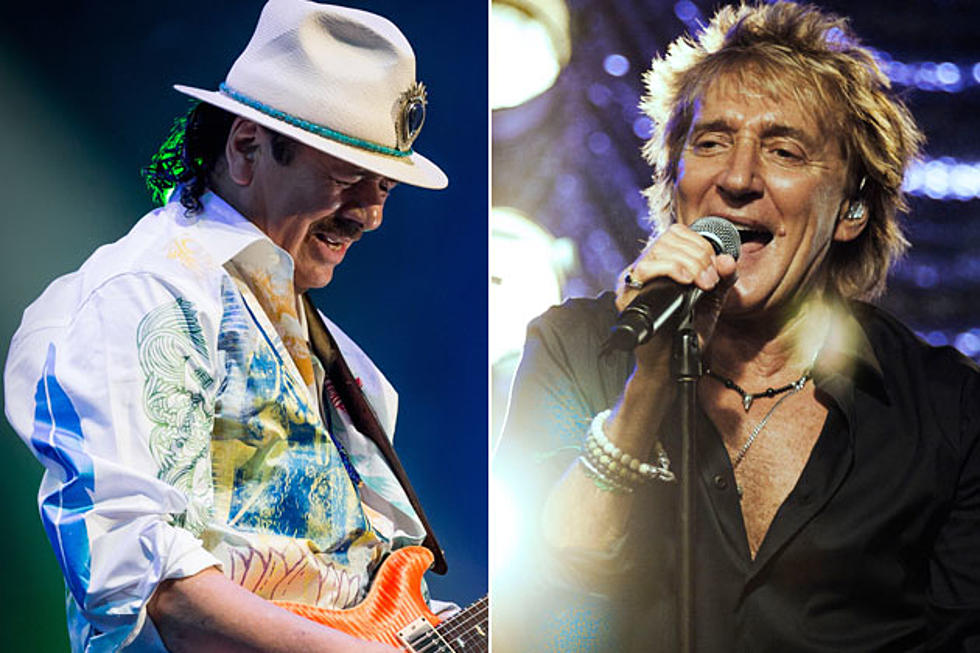 Santana and Rod Stewart Announce Co-Headlining 2014 Tour