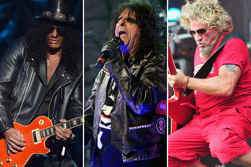 Slash, Alice Cooper, Sammy Hagar to Lead All-Star Benefit Concert