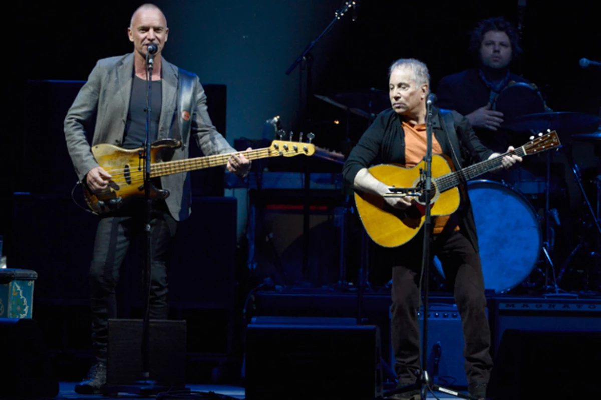 Setlist Sting and Paul Simon Kick Off Highly Collaborative New Tour