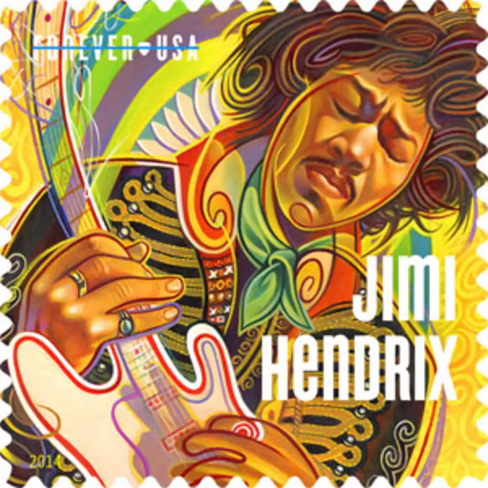 Jimi Hendrix Stamp Issued
