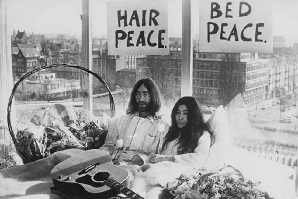 When John and Yoko’s Bed-In Led to ‘Give Peace a Chance’