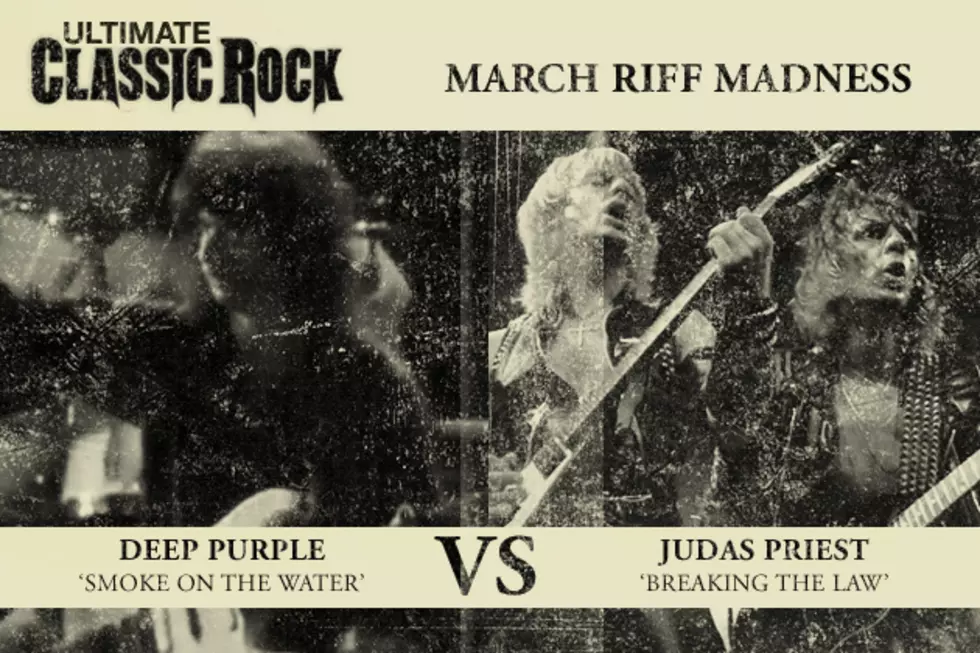&#8216;Breaking the Law&#8217; Vs. &#8216;Smoke on the Water&#8217; &#8211; March Riff Madness