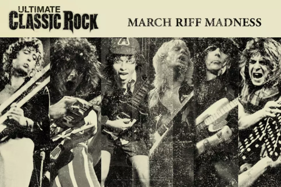 March Riff Madness - 32 Rock Legends Compete for Your Vote!