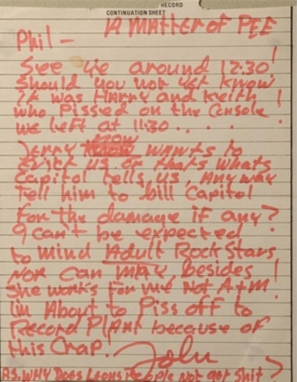 John Lennon Letter to Phil Spector Going Up For Auction