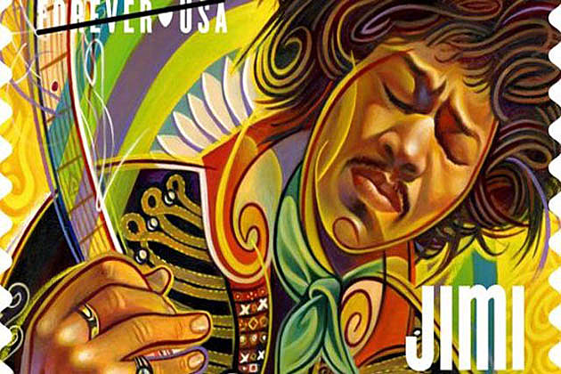 Jimi Hendrix Stamp Issued