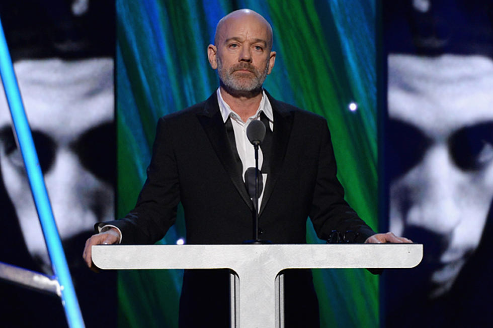 Michael Stipe Inducts Nirvana Into the Rock and Roll Hall of Fame