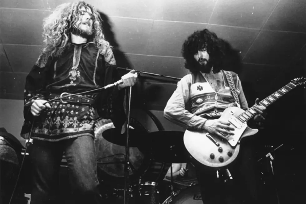 About the Time Led Zeppelin Were Presented with Gold Records at a Live Sex Show