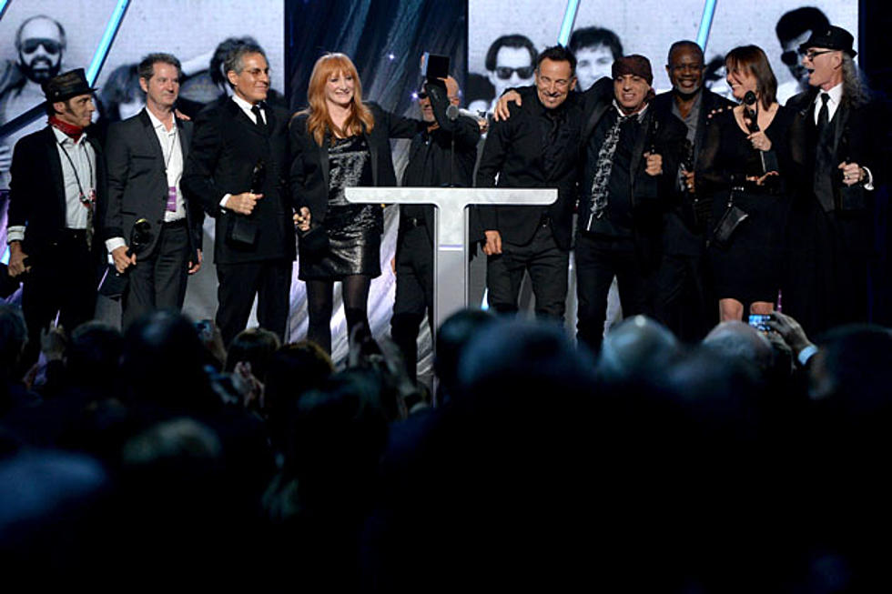 Bruce Springsteen Inducts the E Street Band into the Rock and Roll Hall of Fame