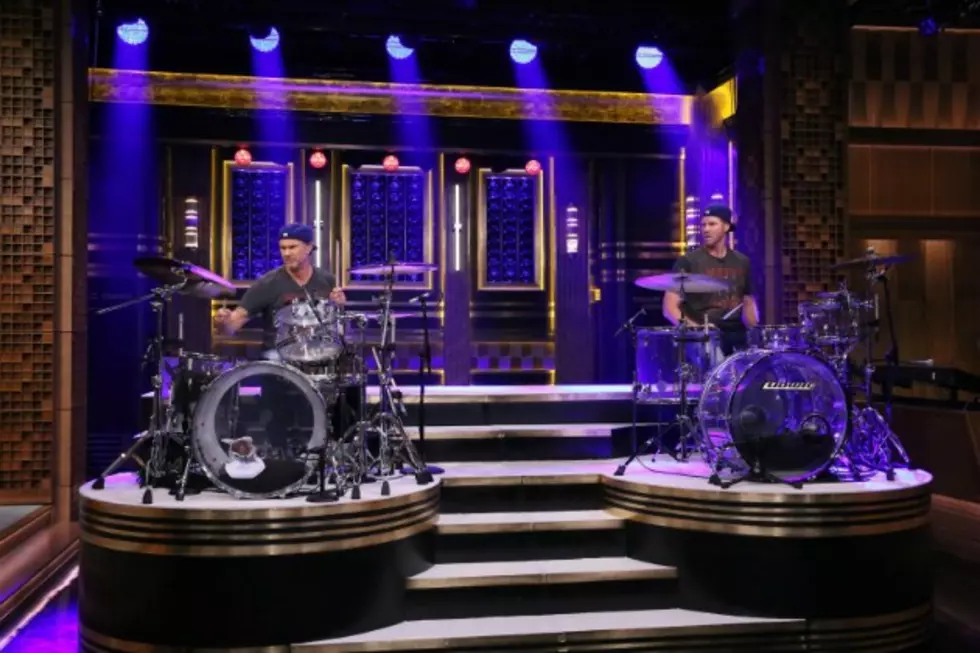 Watch Chad Smith and Will Ferrell’s ‘Tonight Show’ Drum Battle