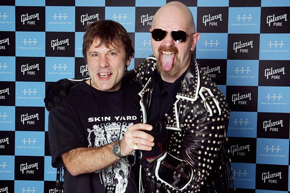 Rob Halford Shrugs Off Bruce Dickinson’s Teleprompter Criticism: ‘I Love Bruce’