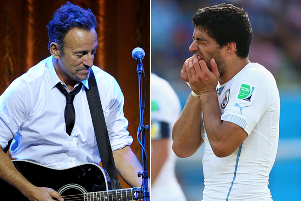 Bruce Springsteen Weighs In On World Cup Biting Controversy