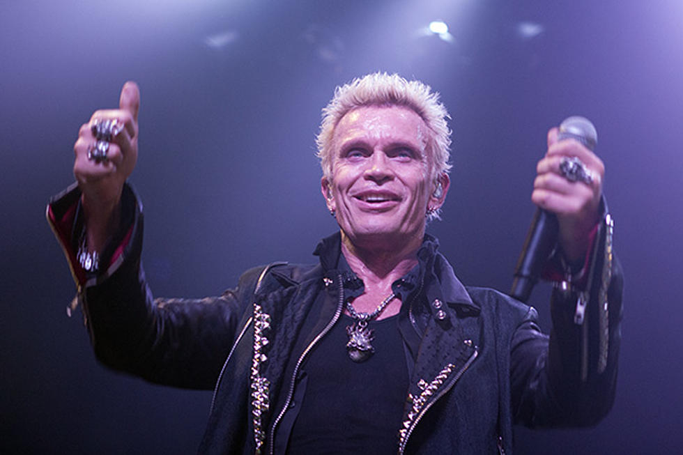 Billy Idol Prepares for Busy 2014 with Special Warm-Up Show – Concert Photos