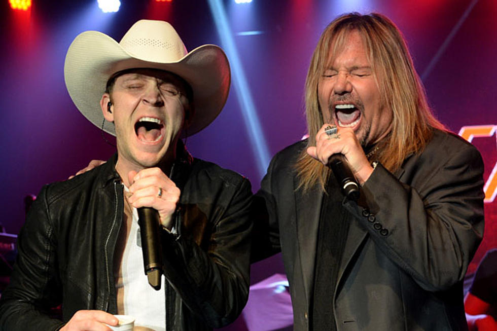 Watch Motley Crue Help Country Star Justin Moore Film His ‘Home Sweet Home’ Video