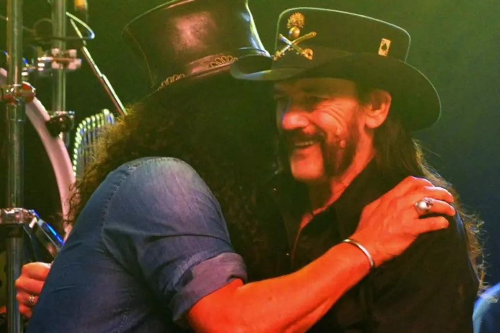Lemmy Credits Slash With Helping Him on His Road to Recovery