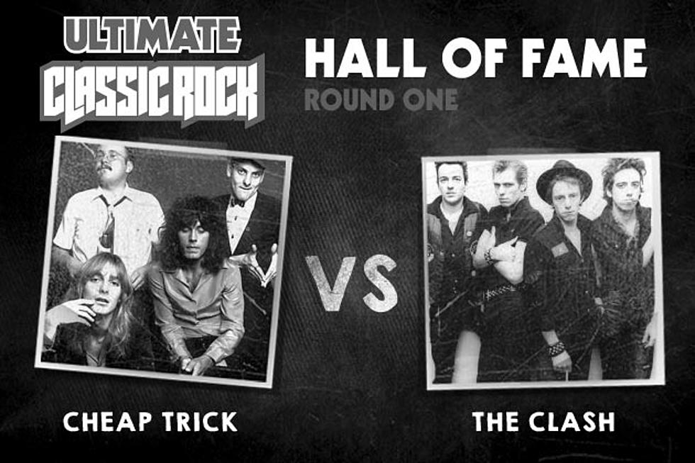The Clash vs. Cheap Trick - Ultimate Classic Rock Hall of Fame, Round One