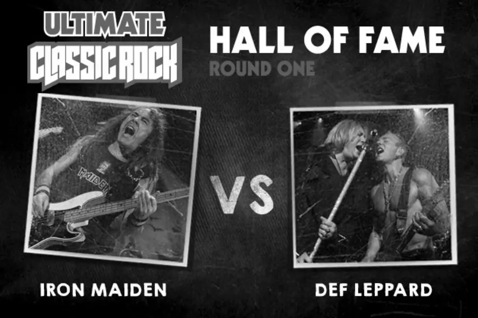 Iron Maiden Vs. Def Leppard – Ultimate Classic Rock Hall of Fame, Round One