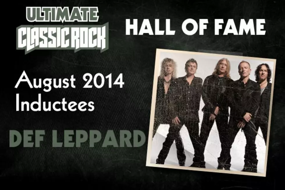 Def Leppard Inducted Into the Ultimate Classic Rock Hall of Fame