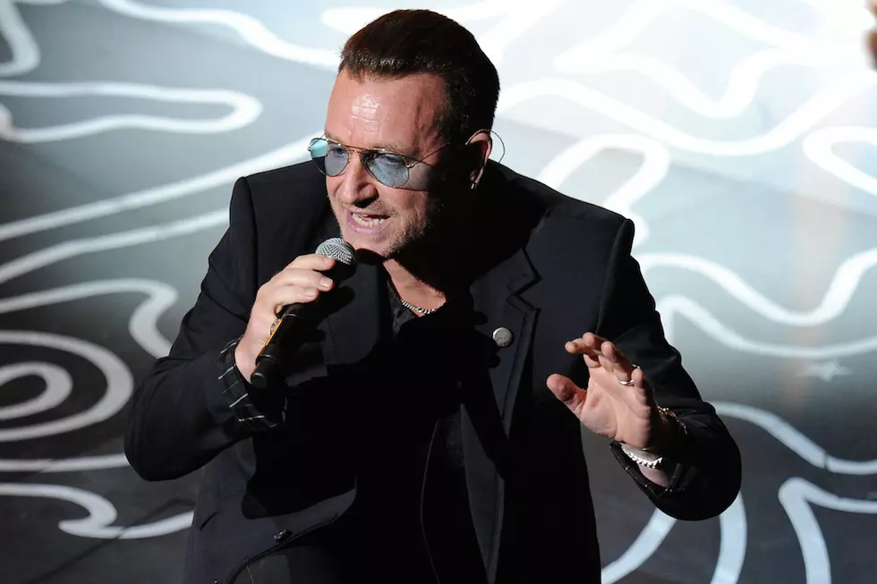 Bono Wipes Out on Bike