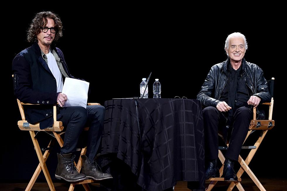 Jimmy Page Looks Back During Q&A Session With Chris Cornell
