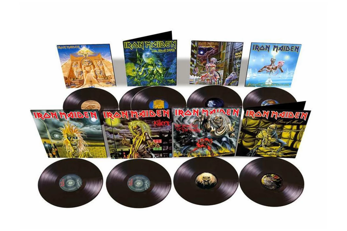 Iron Maiden Post Behind-the-Scenes Videos for New Vinyl Reissues.