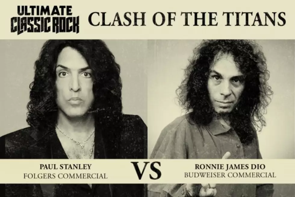 Clash of the Titans &#8211; Paul Stanley’s Folgers Commercial vs. Ronnie James Dio’s Budweiser Commercial