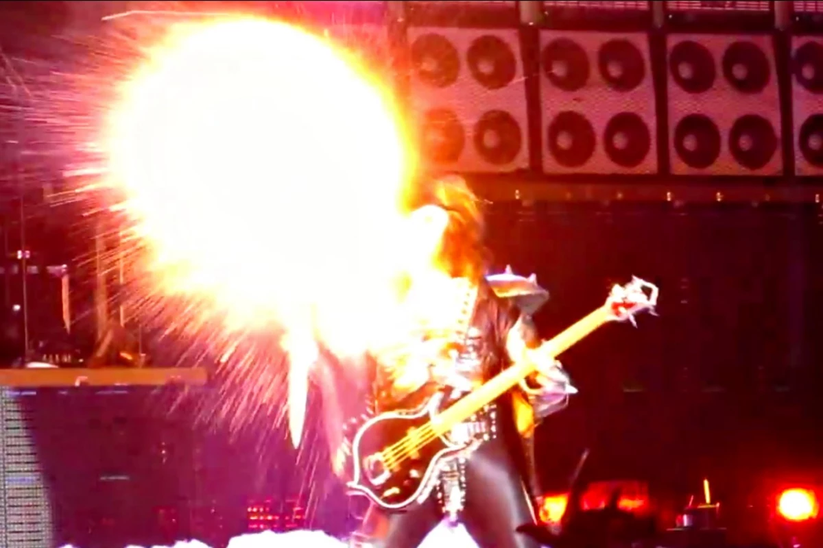 45 Years Ago: Kiss' Gene Simmons First Sets His Hair on Fire