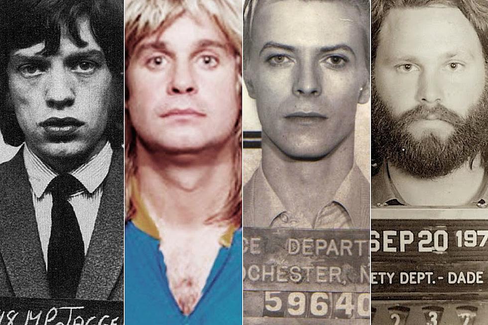 33 Famous Rock Star Mug Shots