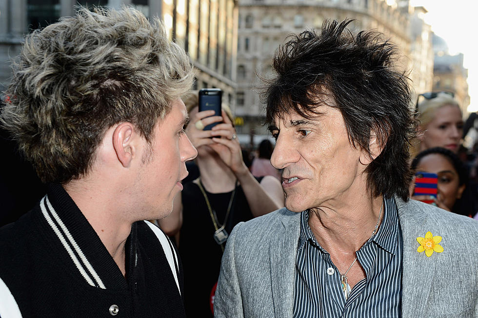 Watch Ron Wood Join One Direction on ‘The X Factor’