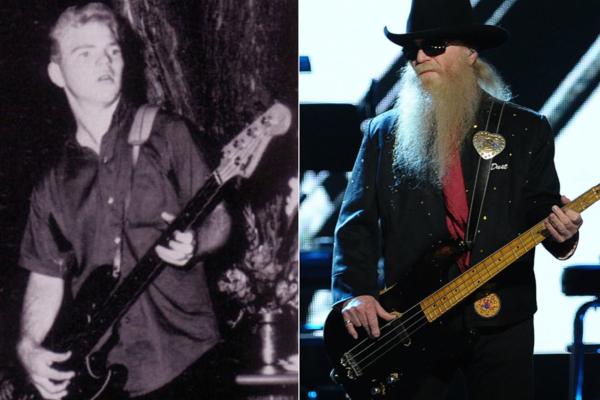 It's Dusty Hill's Yearbook Photo! 