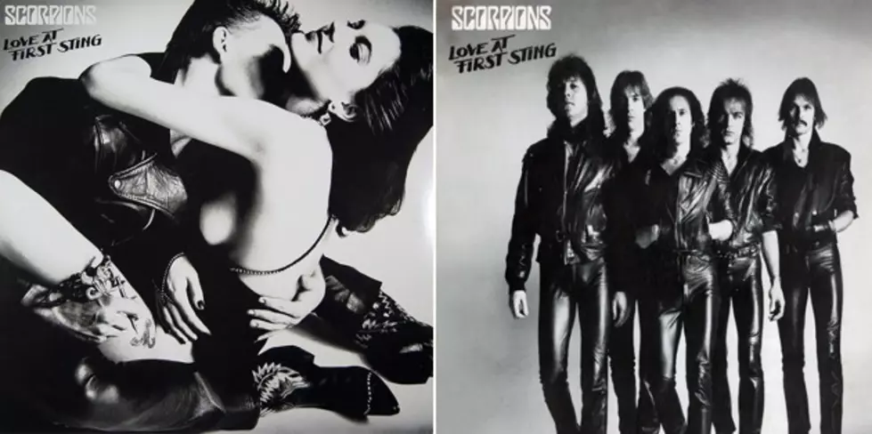 scorpions love at first sting album cover girl
