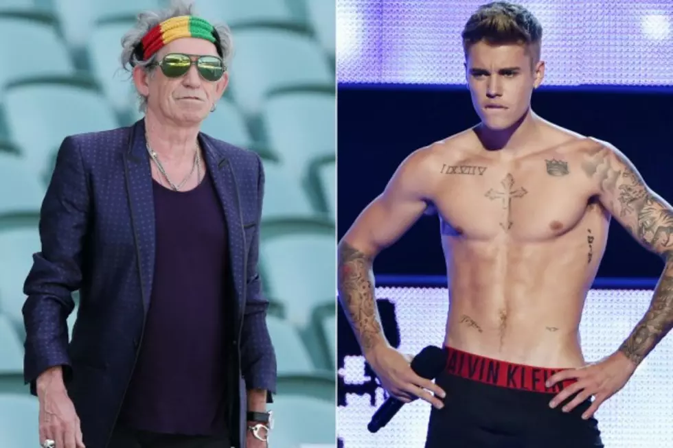 Keith Richards Reportedly Hung Out With Justin Bieber
