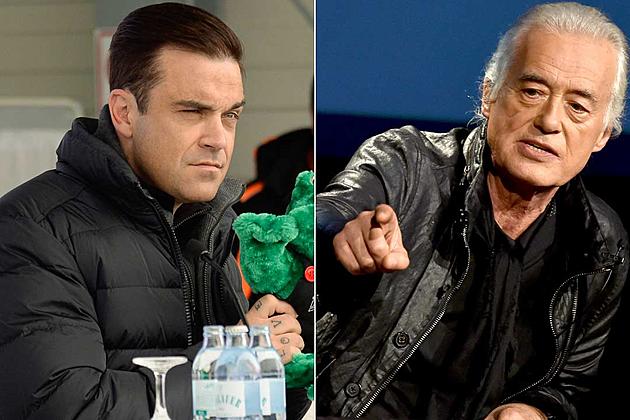 UPDATED: Jimmy Page Accused of Spying by Neighbor Robbie Williams