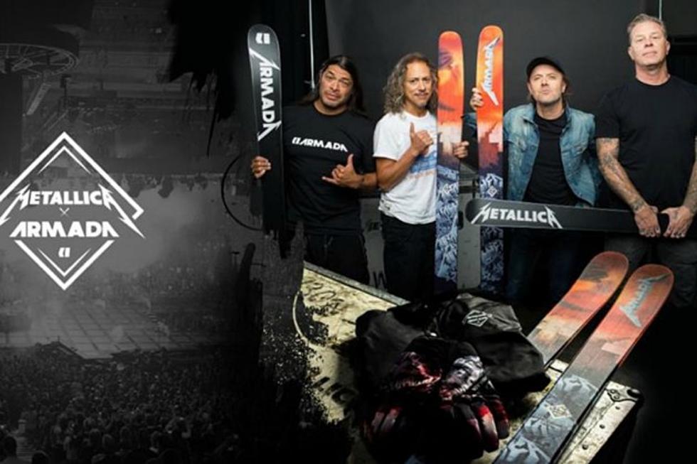 Master of Slopes: Metallica Endorse Their Own Line of Skis