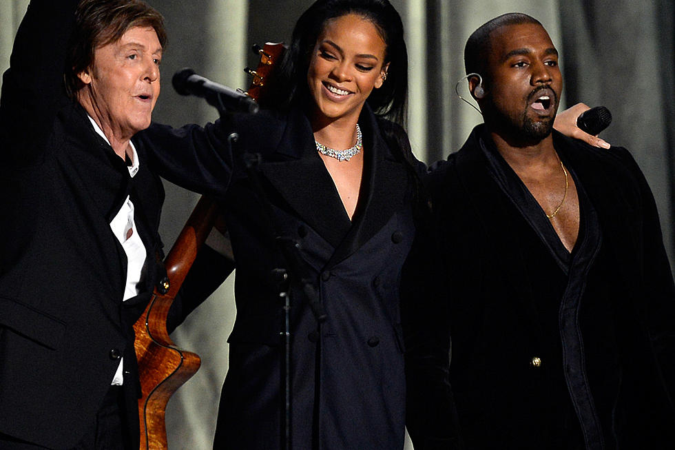 Paul McCartney Joins Rihanna, Kanye West for Emotional Grammy Performance