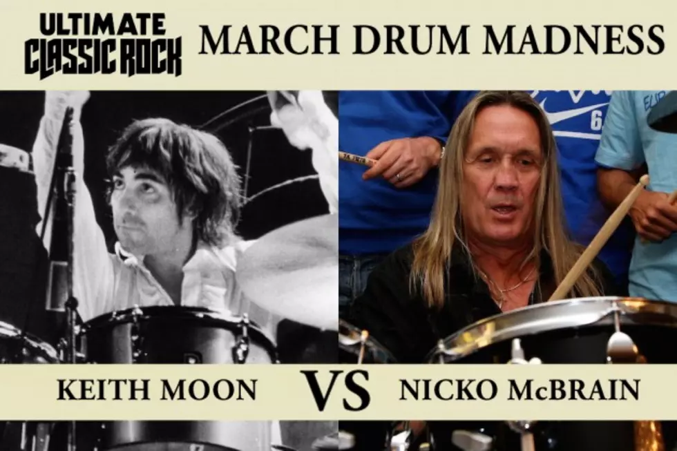 Nicko McBrain Vs. Keith Moon: March Drum Madness