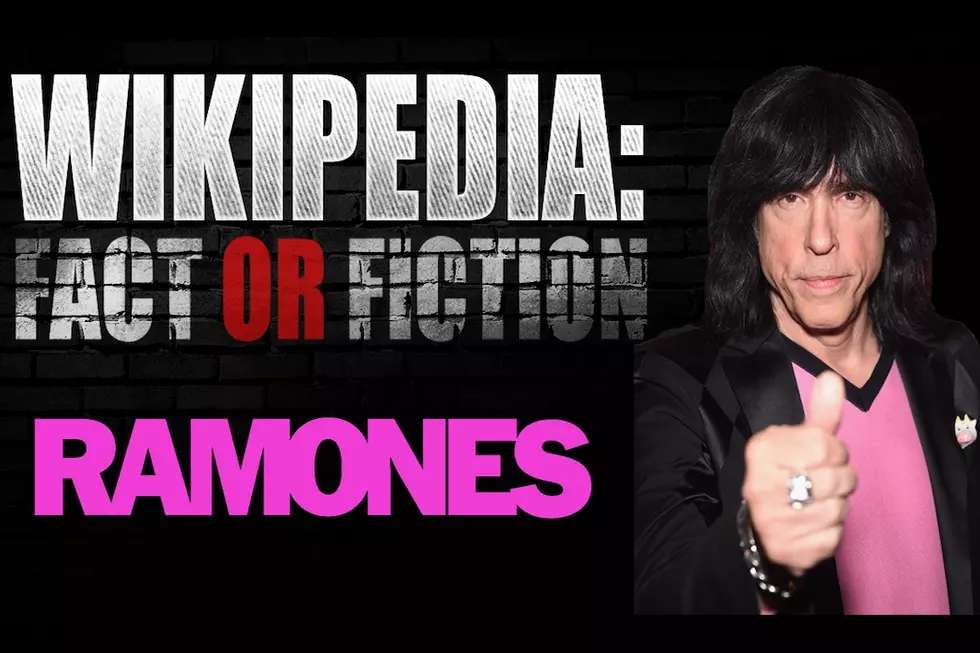 Watch Marky Ramone Play Ramones 'Wikipedia: Fact or Fiction?'