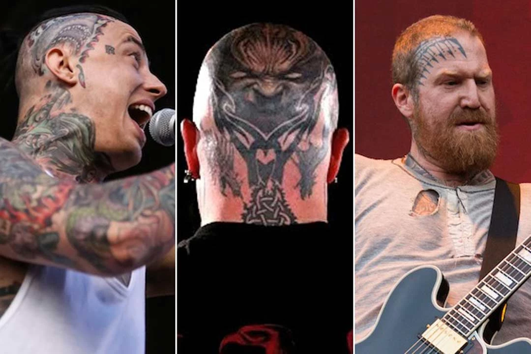 Gorgeous black and white creepy rock star tattoo on leg  Music tattoos  Tattoos Star tattoos