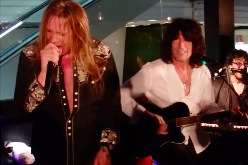 Watch Sebastian Bach Cover AC/DC With Members of Kiss