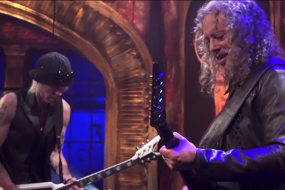 Watch Kirk Hammett and Michael Schenker Jam Behind the Scenes of &#8216;That Metal Show&#8217;