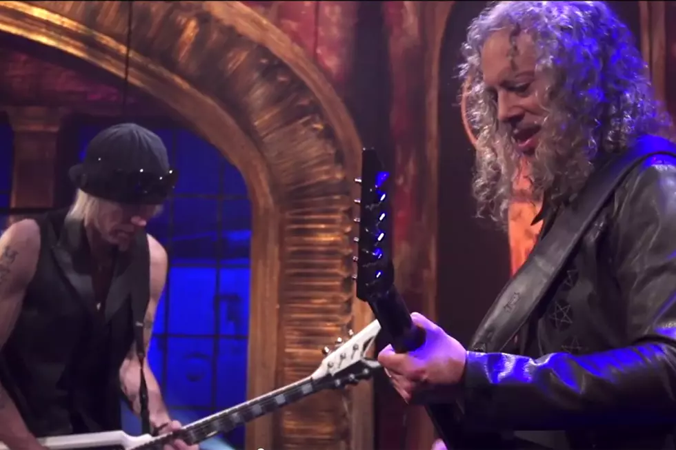 Watch Kirk Hammett and Michael Schenker Jam Behind the Scenes of 'That Metal Show'